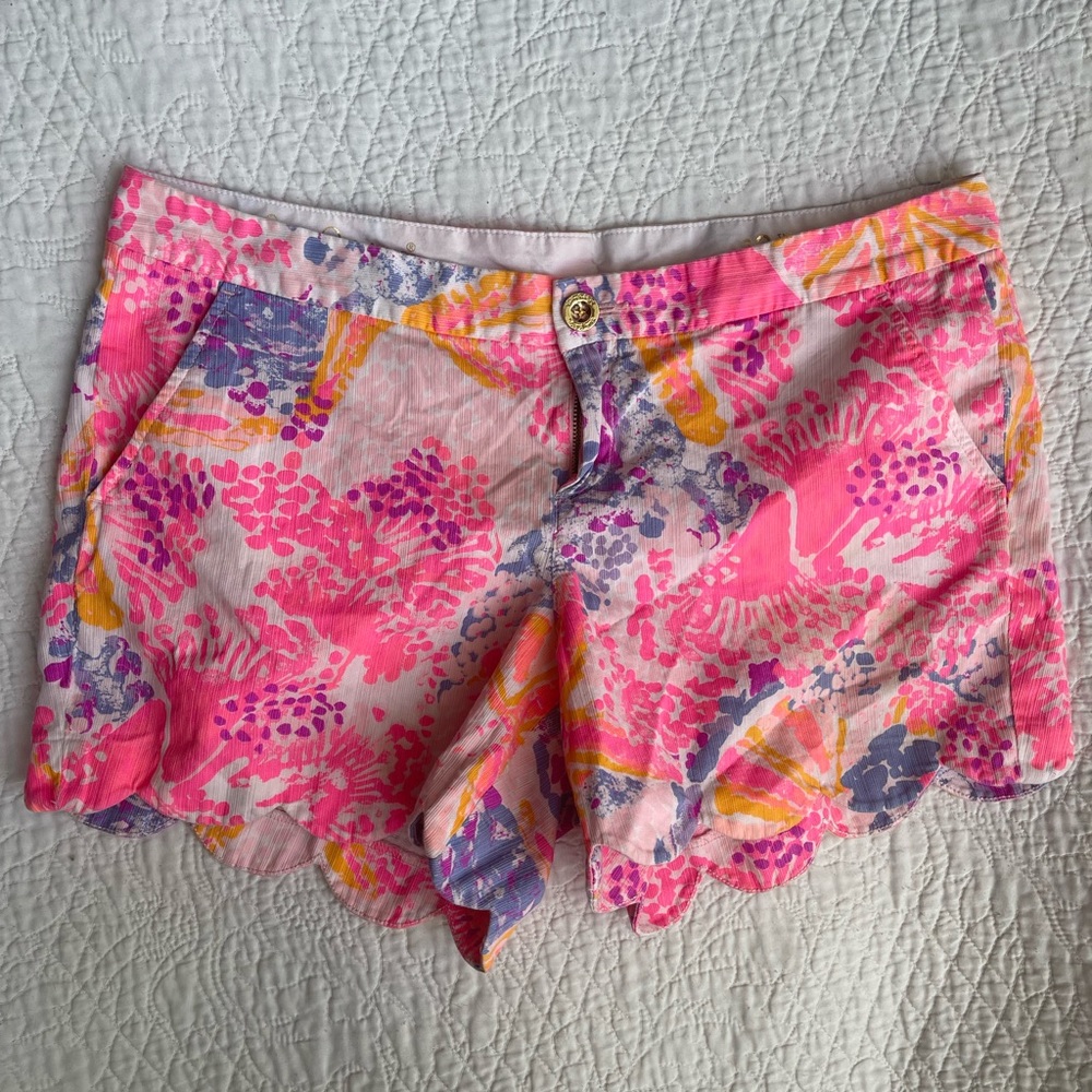 Lilly Pulitzer Buttercup Shorts size 12